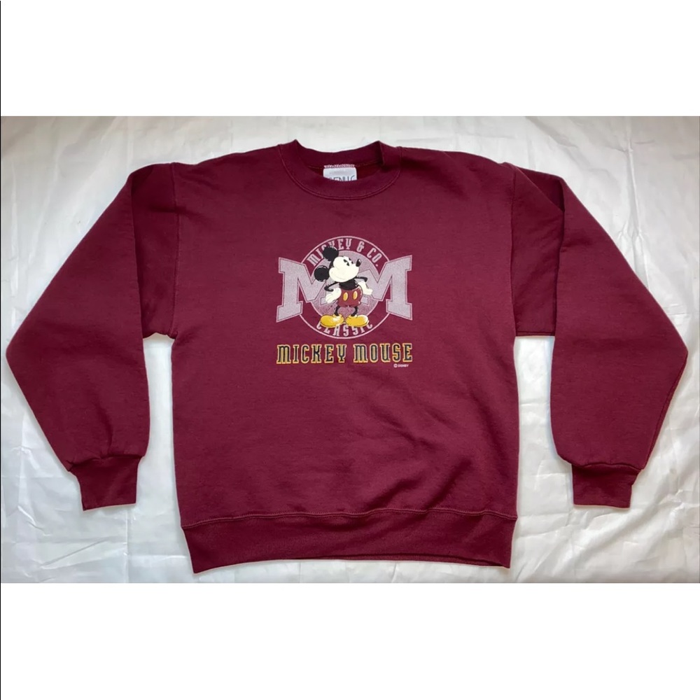 Vtg Mickey and Co Women’s Sweater Size Small LS